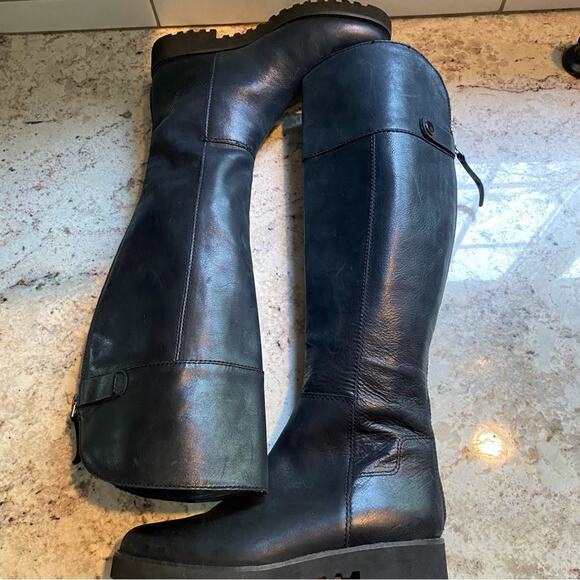 Franco Sarto $189 Cosmina Tall Riding Boot Blk- EUC / No box. Sz 6.5 - Picture 5 of 11